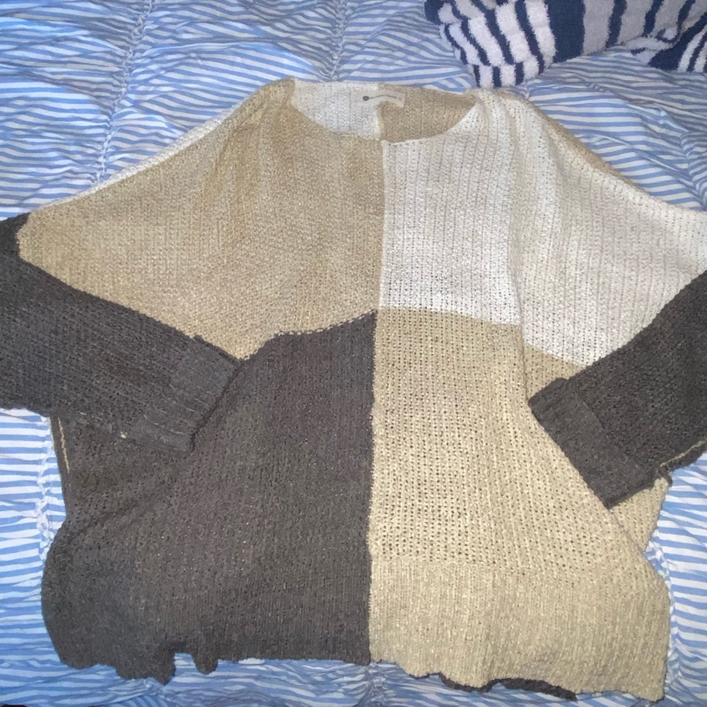 The impeccable pig color block sweater